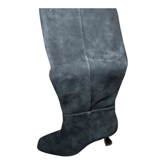 Sam Edelman Leigh size 6.5 tall suede boots with detail kitten heel. NWOB. - Picture 4 of 6